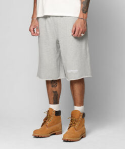 Ed Hardy Baggy Fleece Shorts Grey Marle