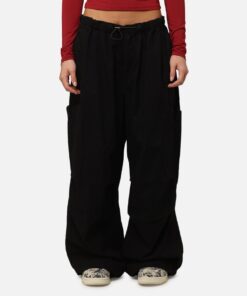 XXIII Cord Tie Cargo Pants Black