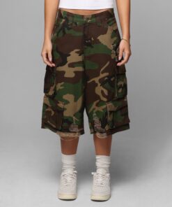 Loiter Collateral Cargo Shorts Camo