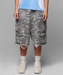 Loiter Collateral Cargo Shorts Snow Camo