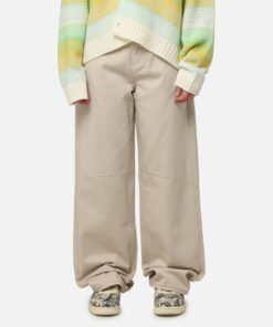XXIII Women's Buckle Baggy Jeans Sand