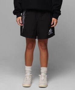 Loiter Cyber Beach Shorts Black