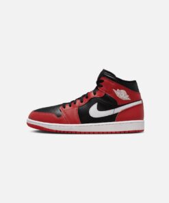 Jordan Air Jordan 1 Mid "Black/Gym Red" Black/Red