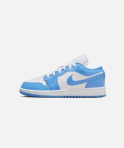 Jordan Kids' Air Jordan 1 Low SE (GS) White/Blue