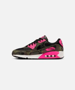 Nike Air Max 90 Premium "Camo" Camo-Sequaia/Black/Hyper Pink