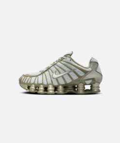 Nike Women's Shox TL Silver/White-Light Army