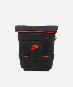 Nike Sportswear Cargo Crossbody Bag (3L) Black/Black/Orange