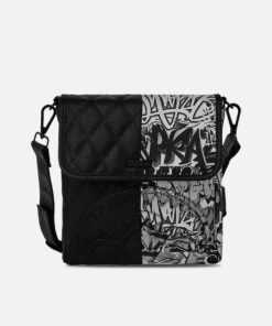 Sprayground Half Graf Quilted Messenger Bag Multi