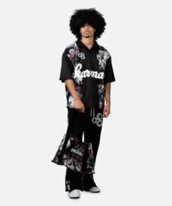 Soul By Ame Flower Tote Black