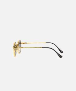 Belvoir & Co Maxwell Sunglasses Gold/Black