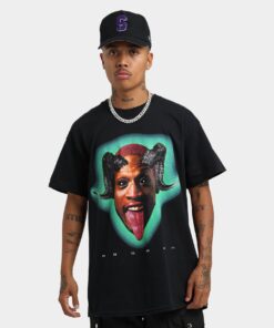 Rodman Brand Horns Vintage T-Shirt Black