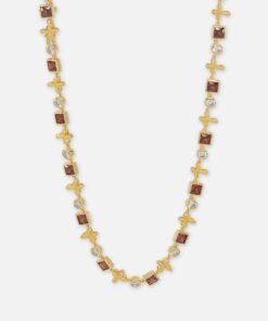 Saint Morta Sanctuary Stone Chain Gold/Garnet