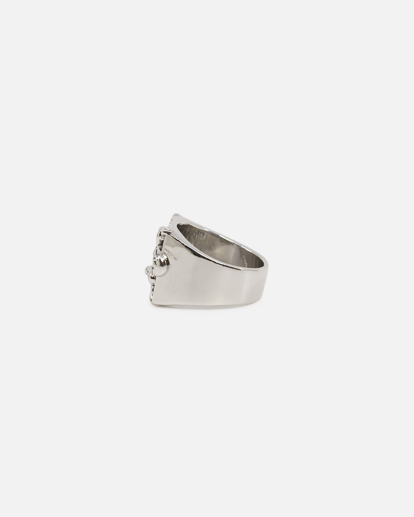 Ed Hardy Heart & Dagger Ring Silver