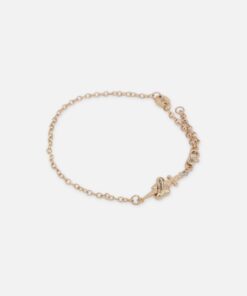 Ed Hardy Heart & Dagger Bracelet Gold