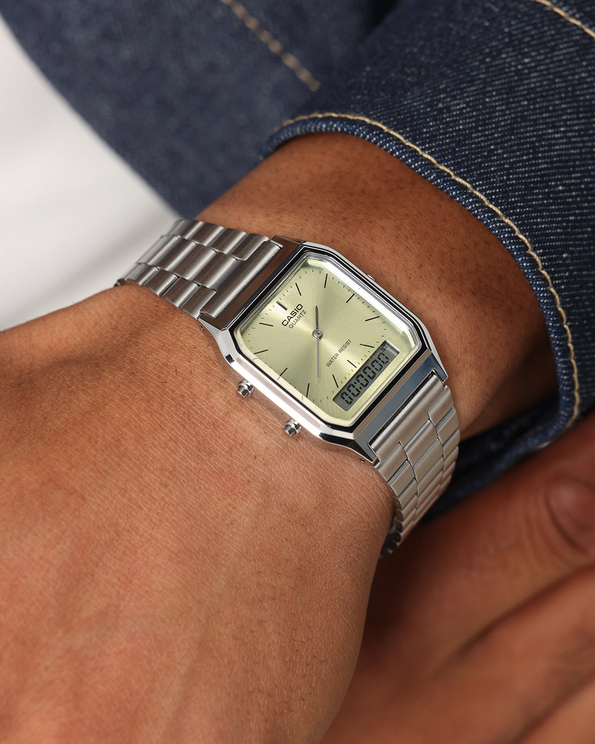 Casio AQ-230A-9AMQYDF Watch Silver