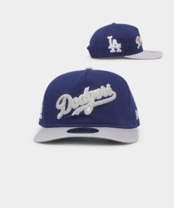 New Era Los Angeles Dodgers 'Chenille' Golfer Snapback Light Royal