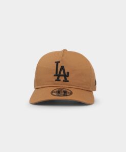 New Era Los Angeles Dodgers 'Core' Old Golfer Snapback Wheat/Black