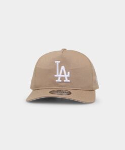 New Era Los Angeles Dodgers Old Golfer Snapback Tumbleweed/White