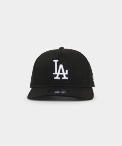 New Era Los Angeles Dodgers Old Golfer Snapback Black/White