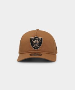 New Era Las Vegas Raiders Pinch Crown Golfer Wheat/Black