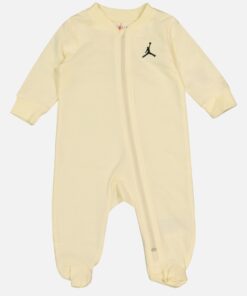 Jordan Infants' Jumpman Footed Coverall Coconut Milk