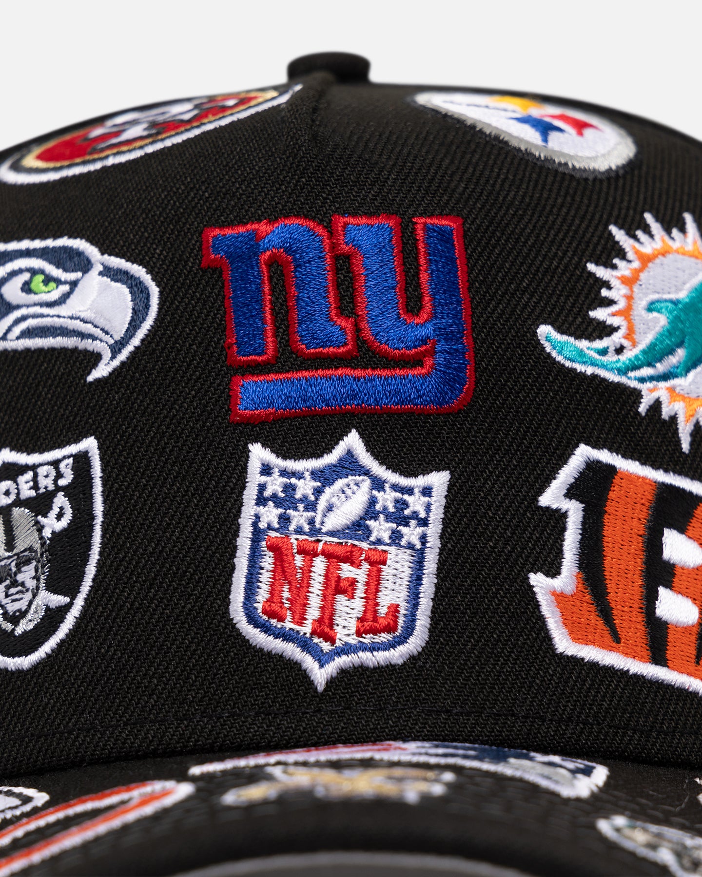 New Era NFL All Over 9FORTY A-Frame Snapback Black