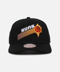 Mitchell & Ness Phoenix Suns Team Colour Wordmark MVP Snapback Black