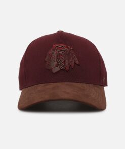 47 Brand Chicago Blackhawks 'Cherry Pie' Offside DT Snapback Dark Maroon