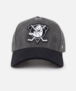 47 Brand Anaheim Ducks 'Apollo Corduroy' Offside DT Snapback Black