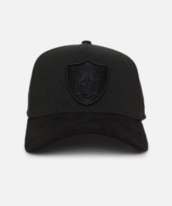 New Era Las Vegas Raiders 'Premium Luxe' 39THIRTY A-Frame Stretch Fit Black