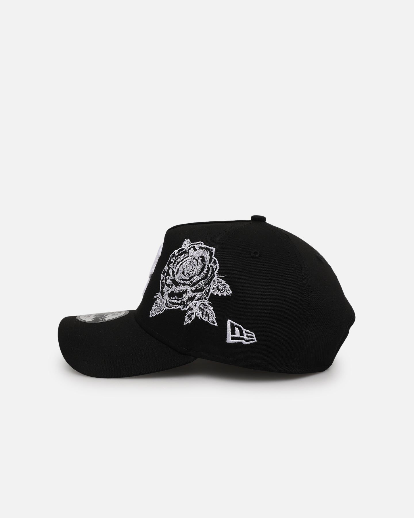 New Era Pittsburgh Pirates 'Ornate Rose' 9FORTY A-Frame Snapback Black/White