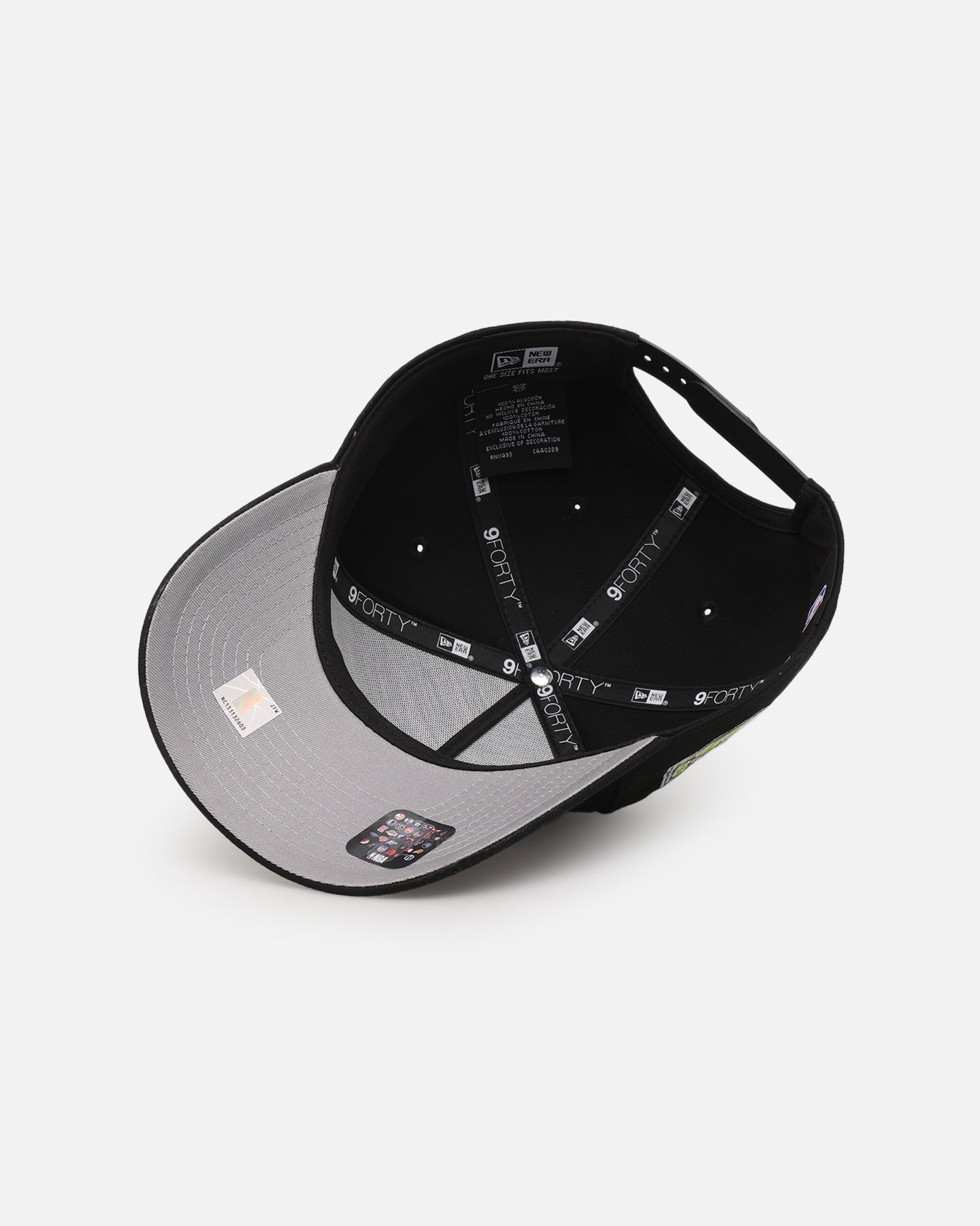 New Era Chicago Bulls 'Volt' 9FORTY A-Frame Snapback Black/Green