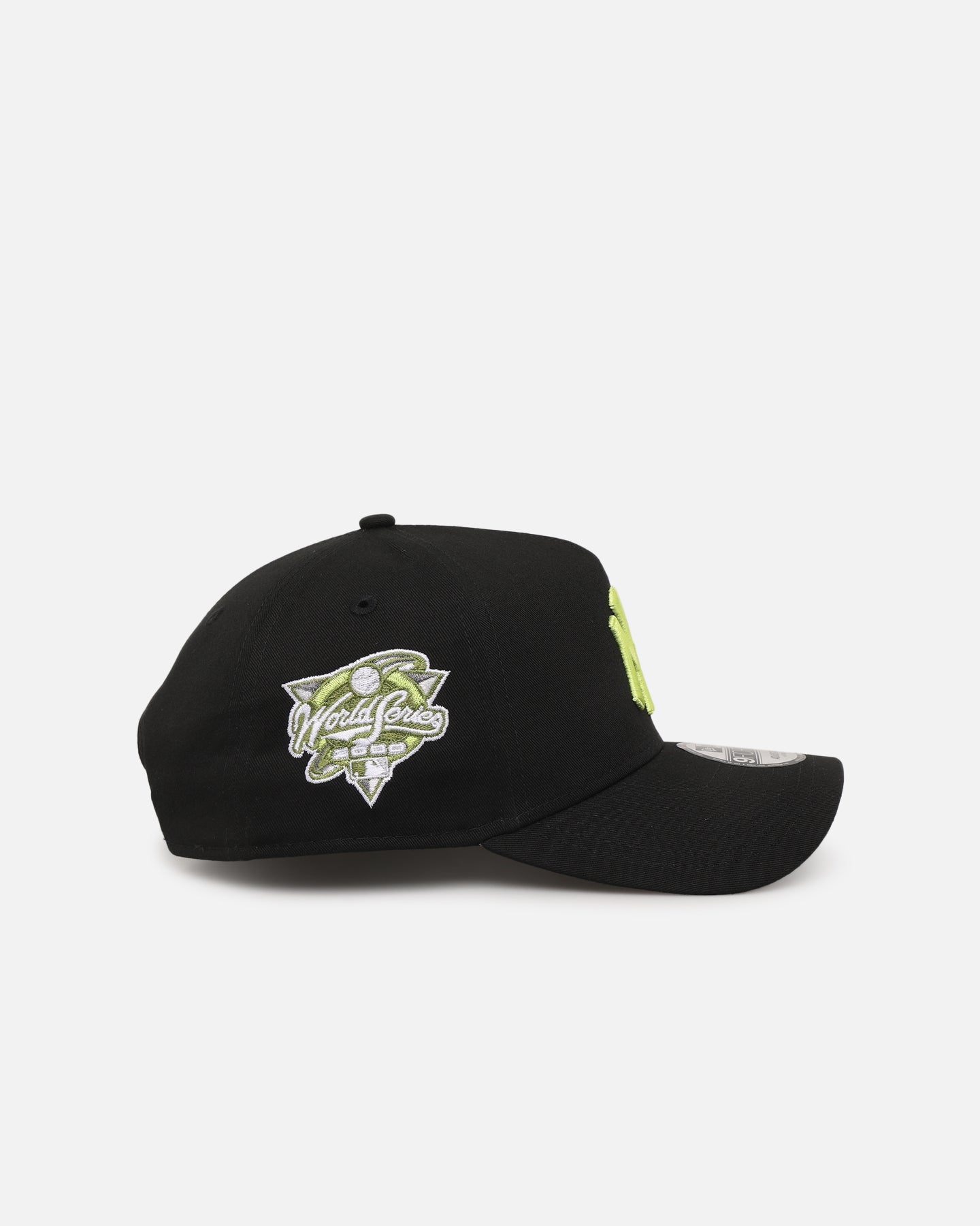 New Era New York Yankees 'Volt' 9FORTY A-Frame Snapback Black/Green