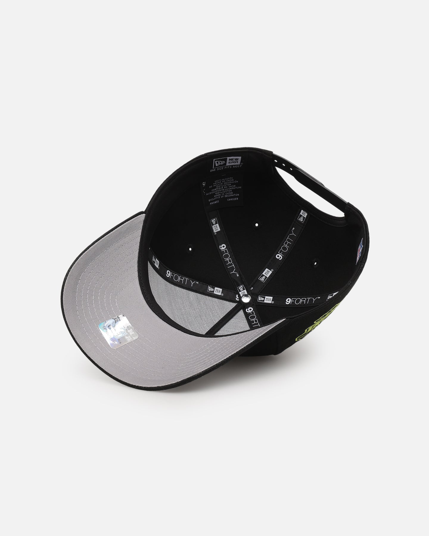 New Era Green Bay Packers 'Volt' 9FORTY A-Frame Snapback Black/Green