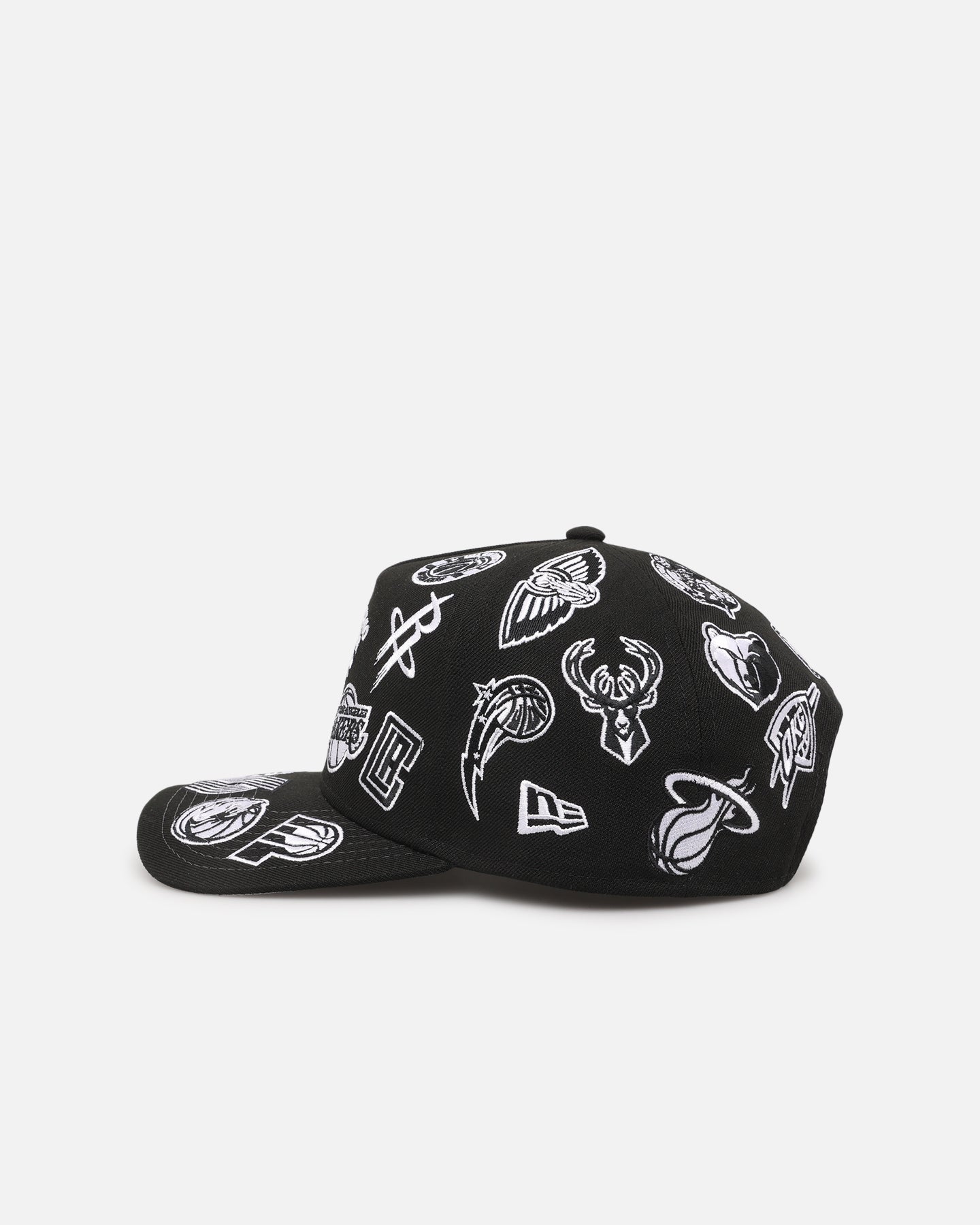 New Era NBA 'All Over Leagues' 9FORTY A-Frame Snapback Black
