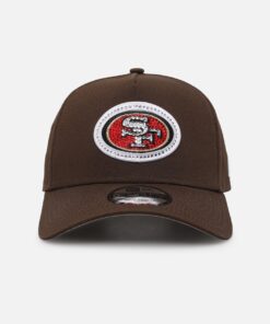 New Era San Francisco 49ers 'Diamante' 9FORTY A-Frame Snapback Walnut