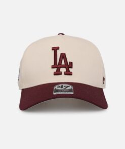 47 Brand Los Angeles Dodgers 'Two-Tone Dodgers' 47 MVP DT Snapback Dark Maroon