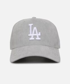 47 Brand Los Angeles Dodgers 'Ultrasuede' '47 MVP DT Strapback Gray/White