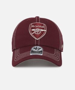 47 Brand Arsenal Football Club 47 Clean Up Strapback Dark Maroon