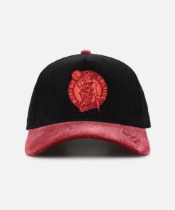 New Era Boston Celtics 'Velvet' 9FORTY A-Frame Premium Corduroy Snapback Violet