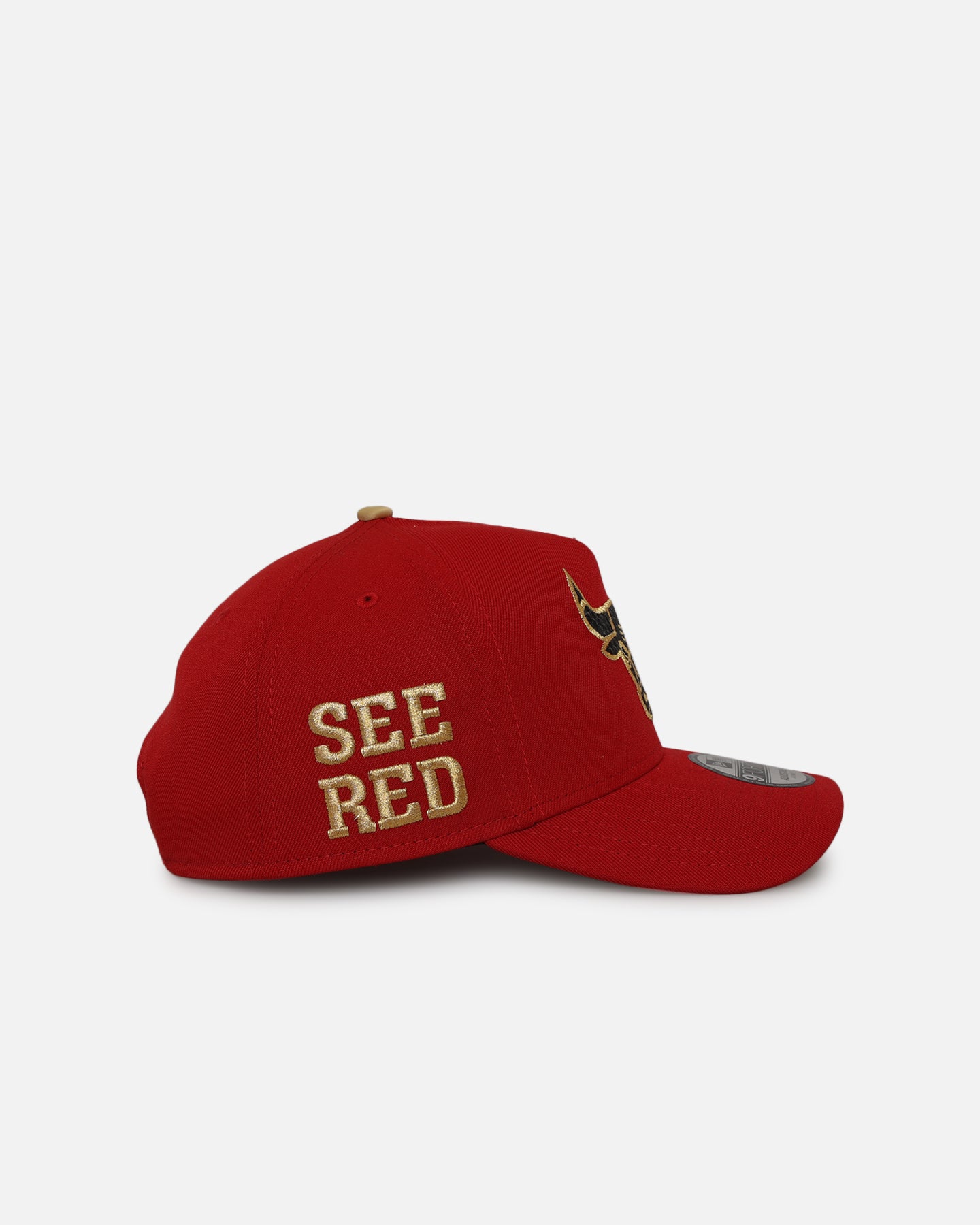 New Era Chicago Bulls 'Year Of The Snake' 9FORTY A-Frame Snapback Red/Gold