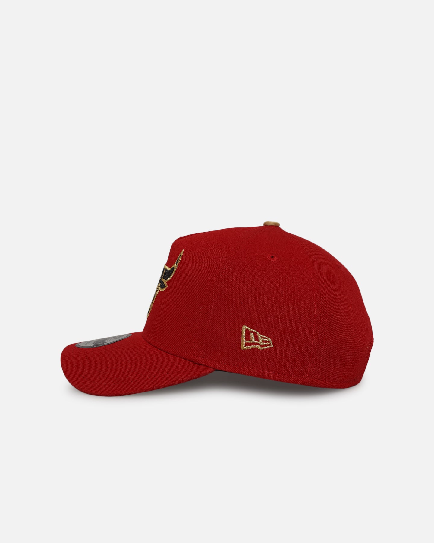 New Era Chicago Bulls 'Year Of The Snake' 9FORTY A-Frame Snapback Red/Gold
