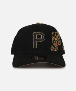 New Era Pittsburgh Pirates 'Year Of The Snake' 9FORTY A-Frame Snapback Black/Gold