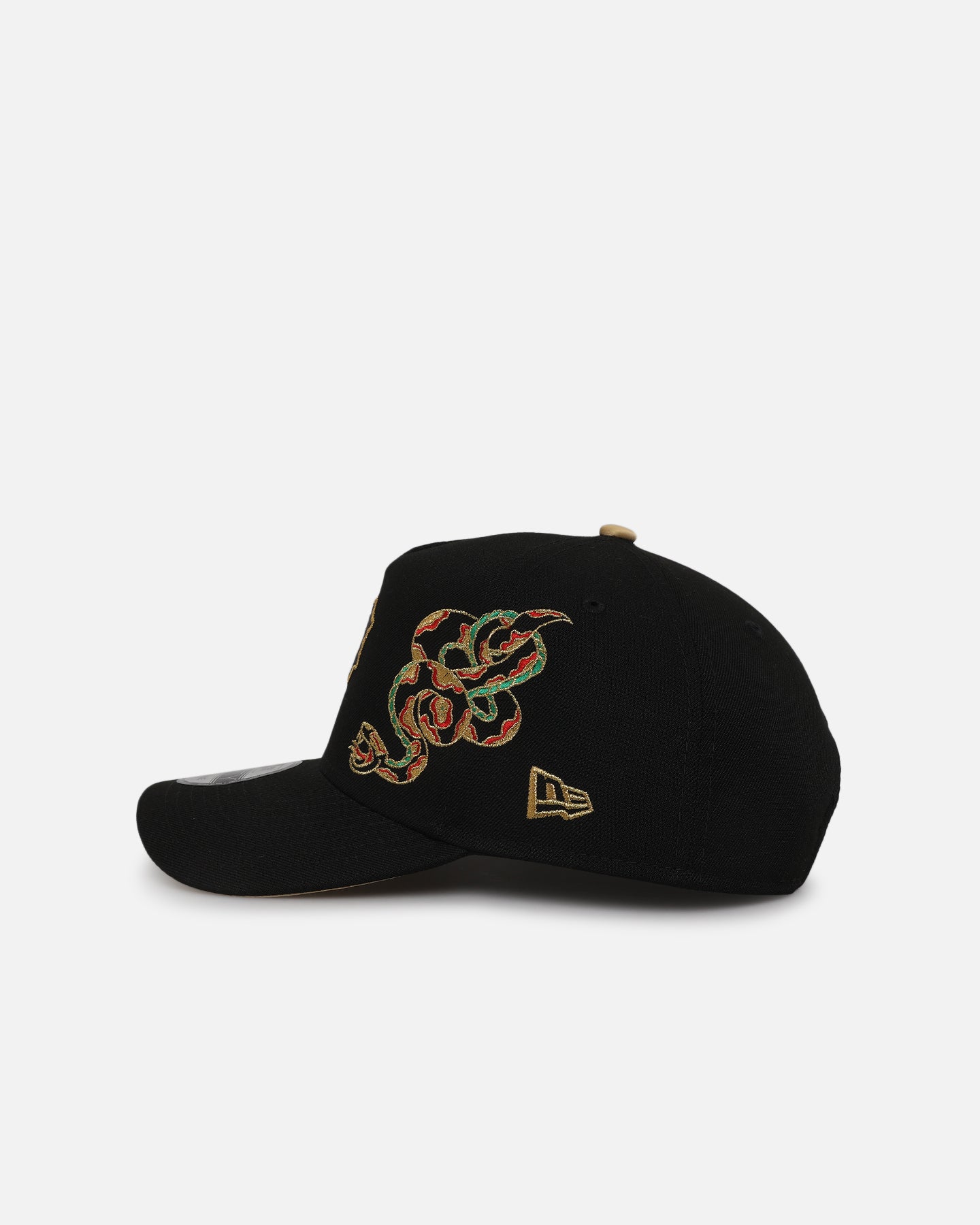 New Era Pittsburgh Pirates 'Year Of The Snake' 9FORTY A-Frame Snapback Black/Gold
