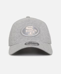 New Era San Francisco 49ers 'Heather Grey' 9FORTY A-Frame Strapback Heather Grey