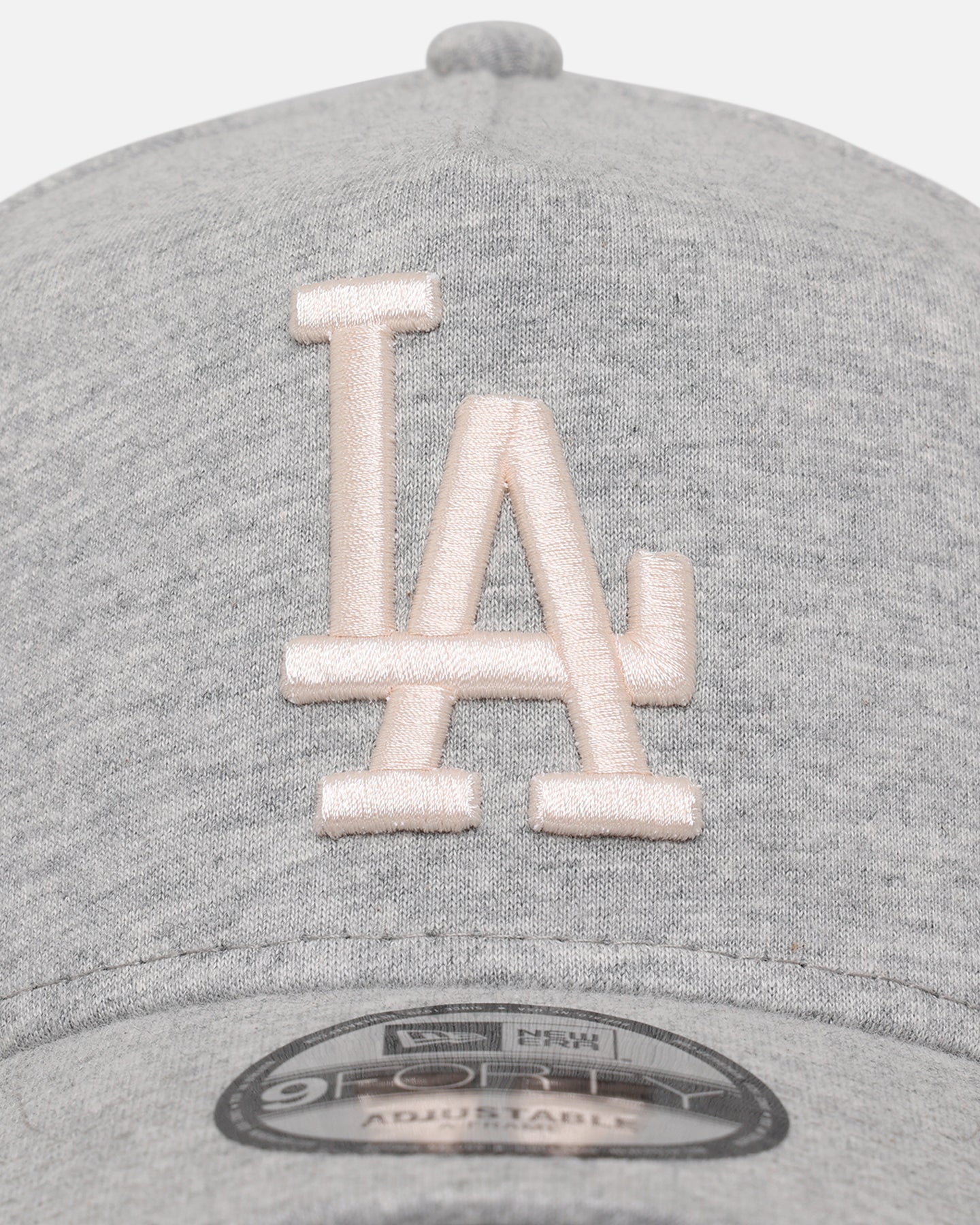 New Era Los Angeles Dodgers 'Heather Grey' 9FORTY A-Frame Strapback Heather Grey