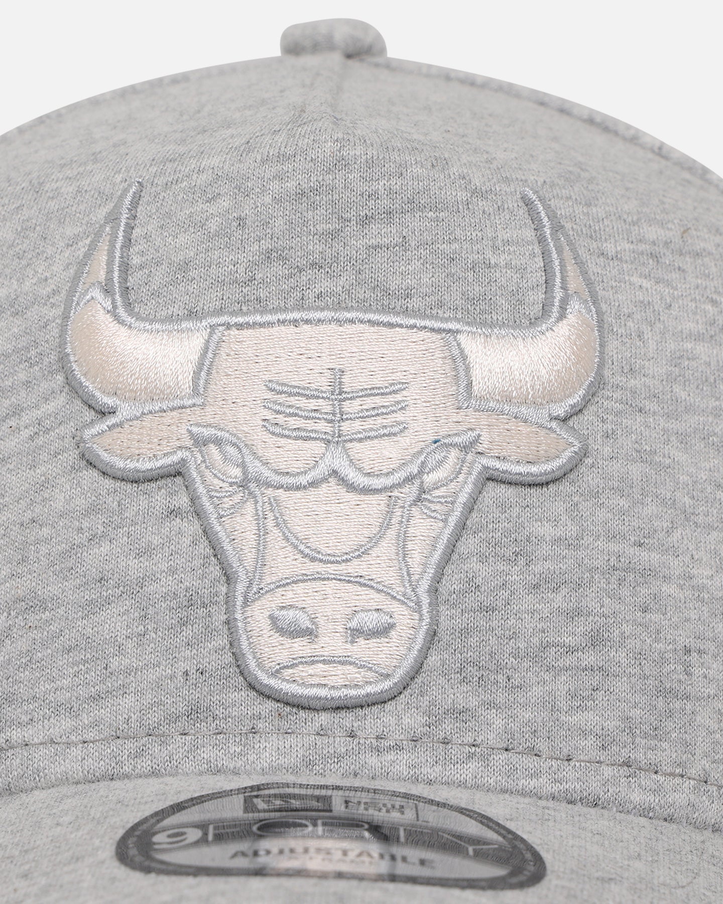 New Era Chicago Bulls 'Heather Grey' 9FORTY A-Frame Strapback Heather Grey