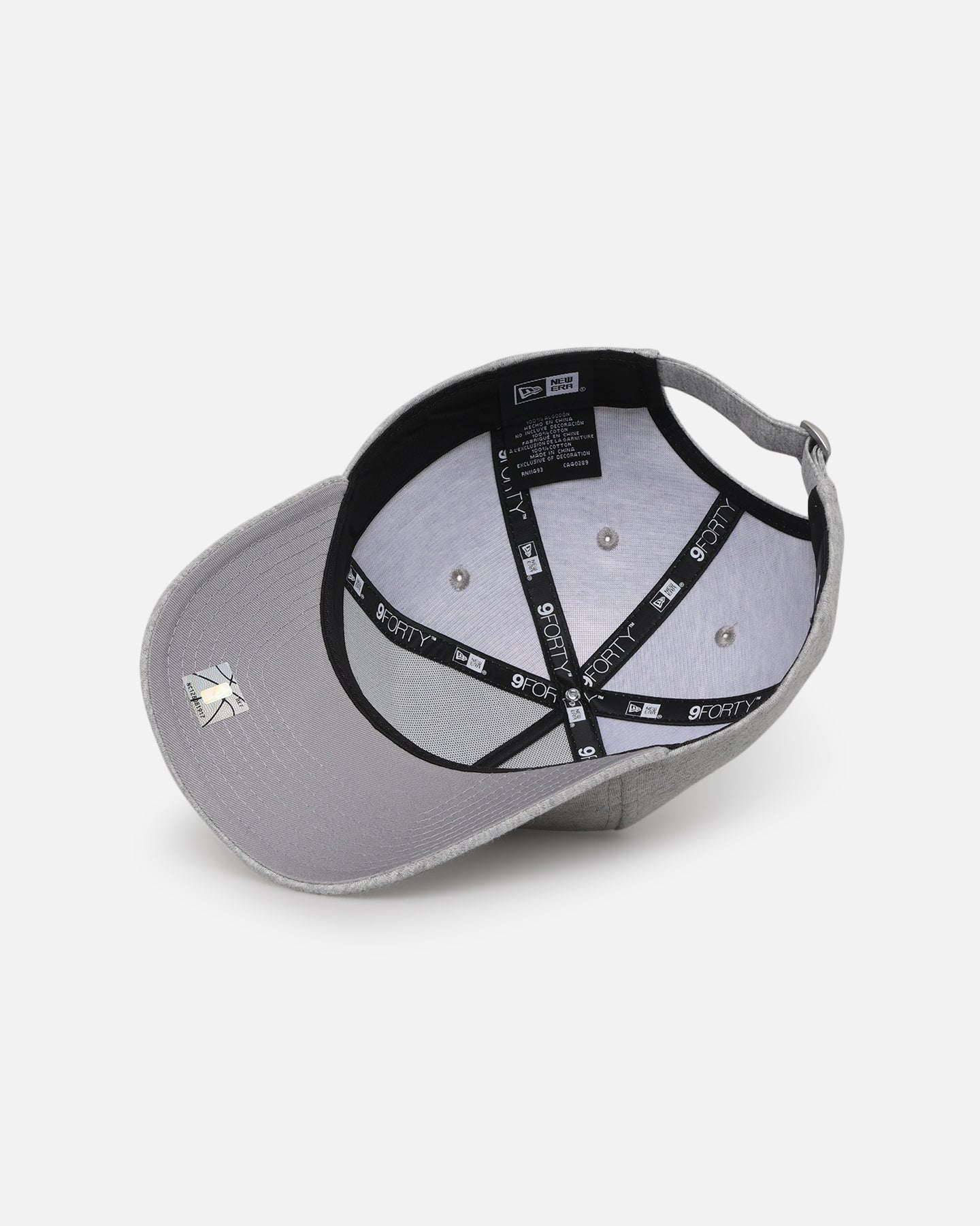 New Era Chicago Bulls 'Heather Grey' 9FORTY A-Frame Strapback Heather Grey