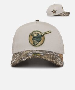 New Era San Diego Padres 'Stone Realtree' 9FORTY A-Frame Snapback Stone