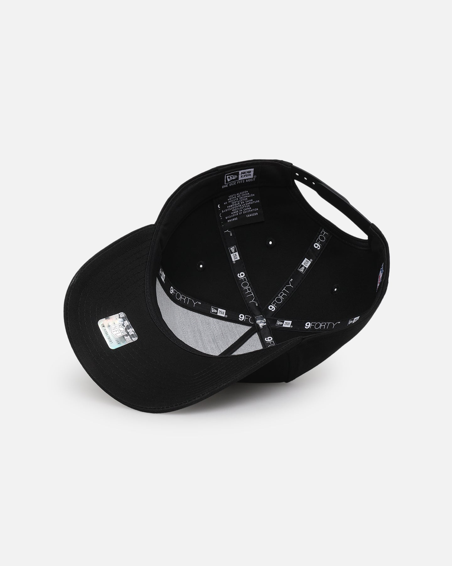 New Era Houston Texans 'NFL Black & Gold Embroidery' 9FORTY A-Frame Snapback Black/Gold